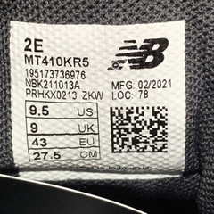 New Balance 410v5 Trail 'Silver Black' - MT410KR5 - Size 43 - GIÀY 2HAND CHÍNH HÃNG PVN25700