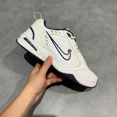 Nike Air Monarch IV White Navy - 415445-102 - Size 43 - GIÀY 2HAND CHÍNH HÃNG PVN25683