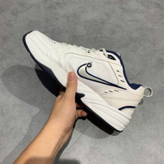 Nike Air Monarch IV White Navy - 415445-102 - Size 43 - GIÀY 2HAND CHÍNH HÃNG PVN25683