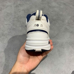 Nike Air Monarch IV White Navy - 415445-102 - Size 43 - GIÀY 2HAND CHÍNH HÃNG PVN25683