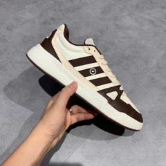 Adidas Court Silk Wonder White Shadow Brown - JS3419 - Size 43 1/3 - GIÀY 2HAND CHÍNH HÃNG PVN25638