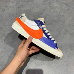 Nike Blazer Low '77 Jumbo White Deep Royal Safety Orange - DV9122-181 - Size 43 - GIÀY 2HAND CHÍNH HÃNG PVN25650