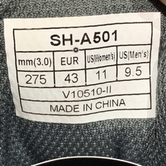 Victor SH-A501 White Red - SH-A501 - Size 43 - GIÀY 2HAND CHÍNH HÃNG PVN