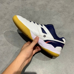 [Giày Pickleball/Cầu lông] Victor SH-A170 White Navy - SH-A170 - Size 43 - GIÀY 2HAND CHÍNH HÃNG PVN