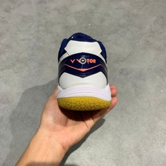 [Giày Pickleball/Cầu lông] Victor SH-A170 White Navy - SH-A170 - Size 43 - GIÀY 2HAND CHÍNH HÃNG PVN