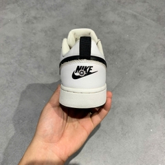 Giày Pickleball Nike Court Borough Low 2 White Black - BQ5448-104 - Size 40 - GIÀY 2HAND CHÍNH HÃNG PVN25304