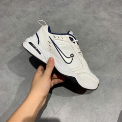 Nike Air Monarch IV White Navy - 415445-102 - Size 40 - GIÀY 2HAND CHÍNH HÃNG PVN25328