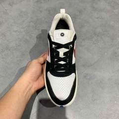 Nike Court Borough Low White Black University Red - 838937-102 - Size 41 - GIÀY 2HAND CHÍNH HÃNG PVN25493