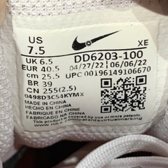 Nike Air Zoom Pegasus 40 White Volt Bright Crimson - DV3853-101 - Size 40.5 - GIÀY 2HAND CHÍNH HÃNG PVN25360