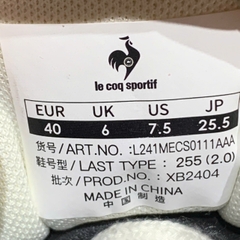 Le Coq Sportif Montpellier Cream Navy Gum - L241MECS0111AAA - Size 40 - GIÀY 2HAND CHÍNH HÃNG PVN25391