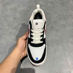 Nike Court Borough Low 2 White Black University Red - BQ5440-104 - Size 41 - GIÀY 2HAND CHÍNH HÃNG PVN25445