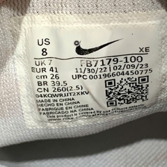 Nike Air Zoom Pegasus 40 SE White Multi-Color Mismatch - FJ1051-100 - Size 41 - GIÀY 2HAND CHÍNH HÃNG PVN25450
