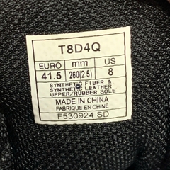 Asics Gel-Contend 4 Black Gold - T715N-9094 - Size 41.5 - GIÀY 2HAND CHÍNH HÃNG PVN25396