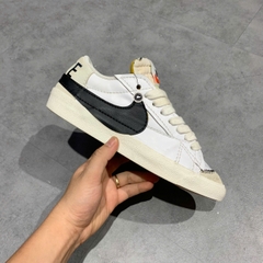 Nike Blazer Low '77 Jumbo White Black - DN2158-101 - Size 42 - GIÀY 2HAND CHÍNH HÃNG PVN25611