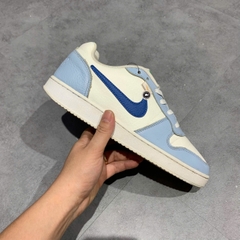 Nike Ebernon Low White University Blue - HJ3490-141 - Size 42.5 - GIÀY 2HAND CHÍNH HÃNG PVN25605