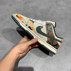 Nike Dunk Low SE Sail Multi-Camo - DH0957-100 - Size 42 - GIÀY 2HAND CHÍNH HÃNG PVN25584