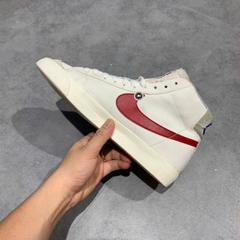 Nike Blazer Mid '77 Athletic Club White Gym Red - DH7694-100 - Size 42.5 - GIÀY 2HAND CHÍNH HÃNG PVN25559