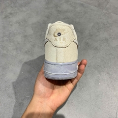 Nike Air Force 1 '07 LV8 EMB Summit White Blue Whisper - DV0787-100 - Size 42 - GIÀY 2HAND CHÍNH HÃNG PVN25551
