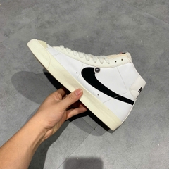 Nike Blazer Mid '77 Vintage 'White Black' - BQ6806-100 - Size 42.5 - GIÀY 2HAND CHÍNH HÃNG PVN25582