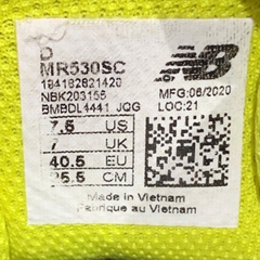 New Balance 530 Silver Yellow - MR530SC - Size 40.5 - GIÀY 2HAND CHÍNH HÃNG PVN26059
