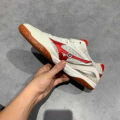 Mizuno Wave Drive 8 White Red - 81GA170562 - Size 40.5 - GIÀY 2HAND CHÍNH HÃNG PVN26184