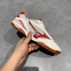 Mizuno Wave Drive 8 White Red - 81GA170562 - Size 40.5 - GIÀY 2HAND CHÍNH HÃNG PVN26247