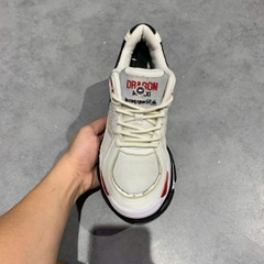 Le Coq Sportif Dragon Maxxi White Red Black - Q8323RCR20 - Size 39 - GIÀY 2HAND CHÍNH HÃNG PVN26241