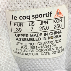 Le Coq Sportif Dragon Maxxi White Red Black - Q8323RCR20 - Size 39 - GIÀY 2HAND CHÍNH HÃNG PVN26241