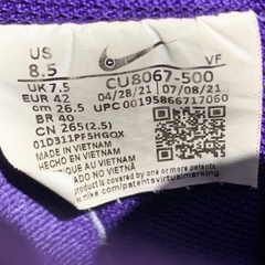 Nike Air Force 1 Low Purple Skeleton - CU8067-500 - Size 42 - GIÀY 2HAND CHÍNH HÃNG PVN26017