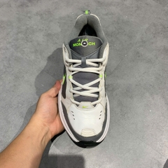 Nike Air Monarch IV White Cool Grey Volt - 415445-100 - Size 42.5 - GIÀY 2HAND CHÍNH HÃNG PVN25833