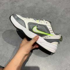 Nike Air Monarch IV White Cool Grey Volt - 415445-100 - Size 42.5 - GIÀY 2HAND CHÍNH HÃNG PVN25833