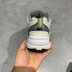 Nike Air Monarch IV White Cool Grey Volt - 415445-100 - Size 42.5 - GIÀY 2HAND CHÍNH HÃNG PVN25833