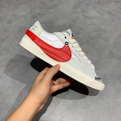 Nike Blazer Low '77 Jumbo White University Red - DQ8769-100 - Size 42.5 - GIÀY 2HAND CHÍNH HÃNG PVN25792