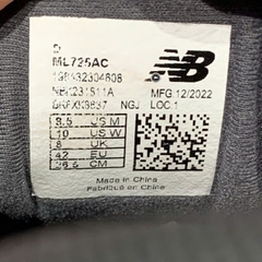 New Balance 725 'Magnet Black' - ML725AC - Size 42 - GIÀY 2HAND CHÍNH HÃNG PVN25831