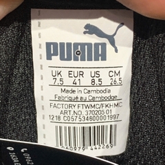 Puma Smash v2 'Black White' - 370205-01 - Size 41 - GIÀY 2HAND CHÍNH HÃNG PVN26236