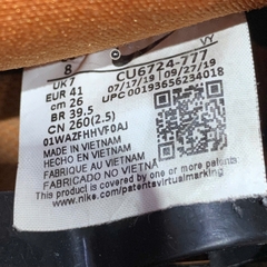 Nike Air Force 1 '07 LV8 Quilted Satin Club Gold - CU6724-777 - Size 41 - GIÀY 2HAND CHÍNH HÃNG PVN25763