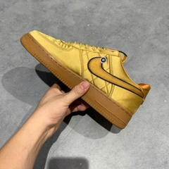 Nike Air Force 1 '07 LV8 Quilted Satin Club Gold - CU6724-777 - Size 41 - GIÀY 2HAND CHÍNH HÃNG PVN25763