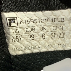 Giày Fila Speed 5 Turbo Yellow Black K15B512101FLB - Size 39 - GIÀY 2HAND CHÍNH HÃNG PVN26080