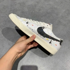 Nike Blazer Low '77 Paint Splatter - DJ1517-100 - Size 44.5 - GIÀY 2HAND CHÍNH HÃNG PVN26212