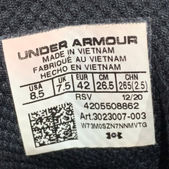 Under Armour HOVR Apex 2 Black Blue Orange - 3023007-003 - Size 42 - GIÀY 2HAND CHÍNH HÃNG PVN25613