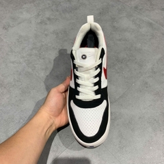 Nike Court Borough Low White Gym Red Black - 838937-102 - Size 42.5 - GIÀY 2HAND CHÍNH HÃNG PVN25576