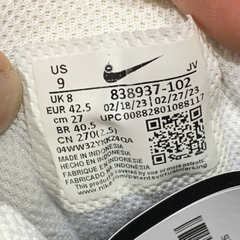 Nike Court Borough Low White Gym Red Black - 838937-102 - Size 42.5 - GIÀY 2HAND CHÍNH HÃNG PVN25576