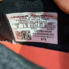 Under Armour HOVR Rise 2 Dark Maroon Black - 3023009-501 - Size 42.5 - GIÀY 2HAND CHÍNH HÃNG PVN26284