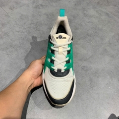 Adidas Quadcube CC 'White Signal Green' - FW7177 - Size 42 - GIÀY 2HAND CHÍNH HÃNG PVN26378