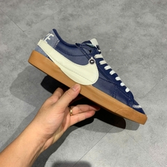 Nike Blazer Low '77 Jumbo Midnight Navy Gum - DR9865-400 - Size 42.5 - GIÀY 2HAND CHÍNH HÃNG PVN26063