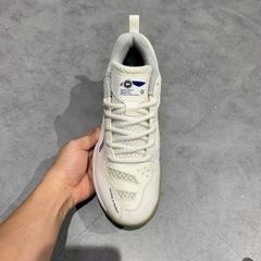 Li-Ning Light Feather Rocket 1.0 White Blue - AYTS034-2 - Size 42 1/3 - GIÀY 2HAND CHÍNH HÃNG PVN26386