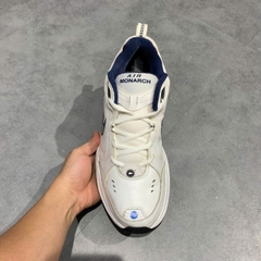 Nike Air Monarch IV White Navy - 415445-102 - Size 44.5 - GIÀY 2HAND CHÍNH HÃNG PVN26335