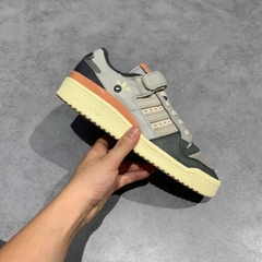 adidas Forum Low Grey Focus Orange - GX4576 - Size 40 2/3 - GIÀY 2HAND CHÍNH HÃNG PVN26410