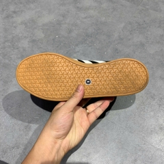 Adidas VL Court 2.0 Black White Gum - FW2758 - Size 40 2/3 - GIÀY 2HAND CHÍNH HÃNG PVN26306