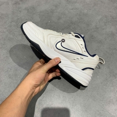 Nike Air Monarch IV White Navy - 415445-102 - Size 40 - GIÀY 2HAND CHÍNH HÃNG PVN26377